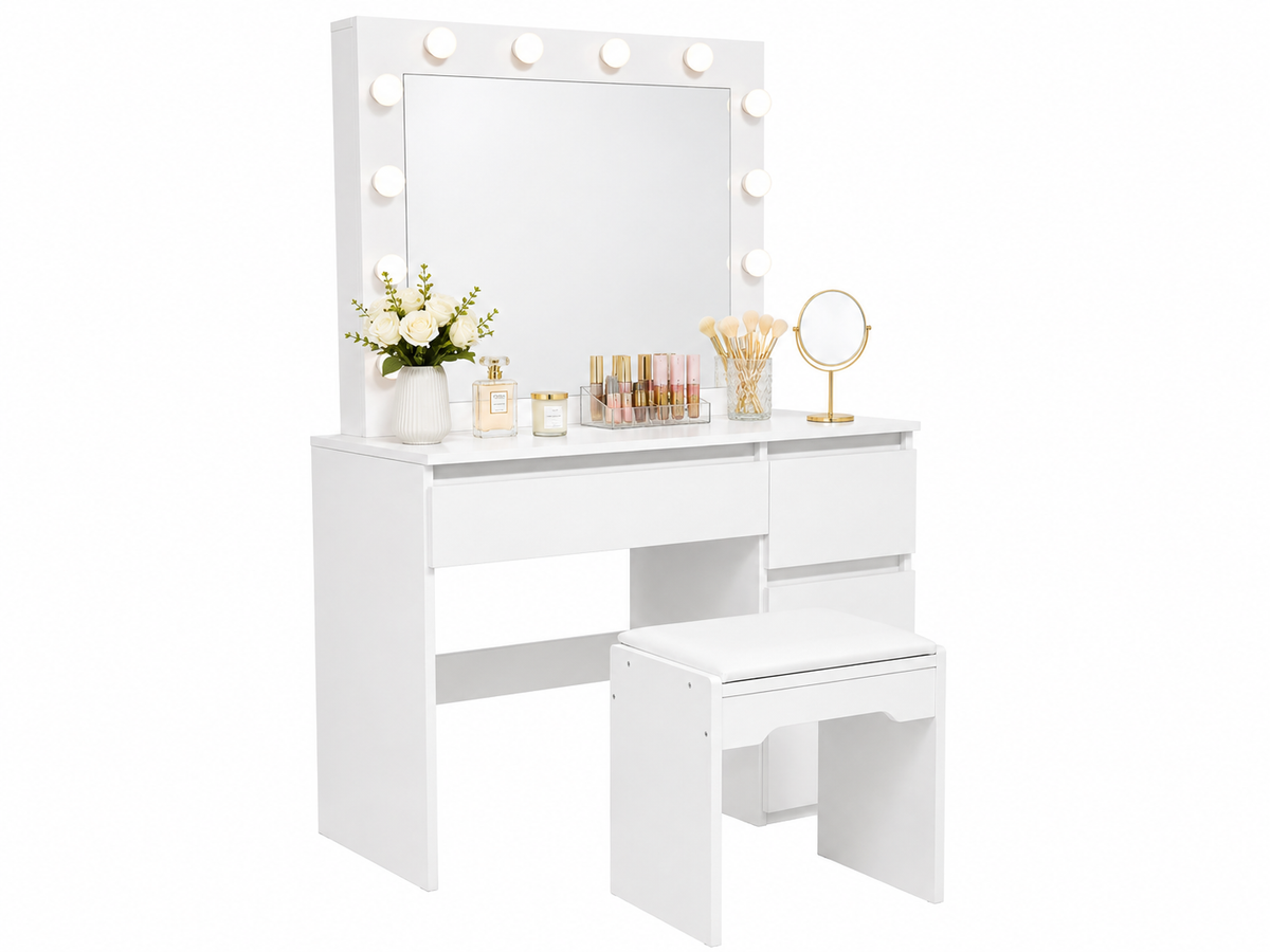 Dressing Table with HD Mirror Vanity