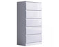 Tallboy Dresser 5 Chest Of Drawers Storage Cabinet