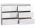 Tallboy Dresser 6 Chest Of Drawers Storage Cabinet