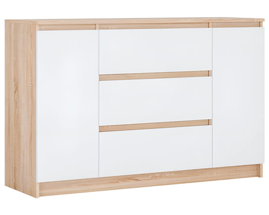 Modern Handle-Free Chest of Drawers – 140cm Storage Cabinet