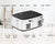 Mini Projector Portable HD 1080P Projector Video Projector with WiFi Screen Mirroring