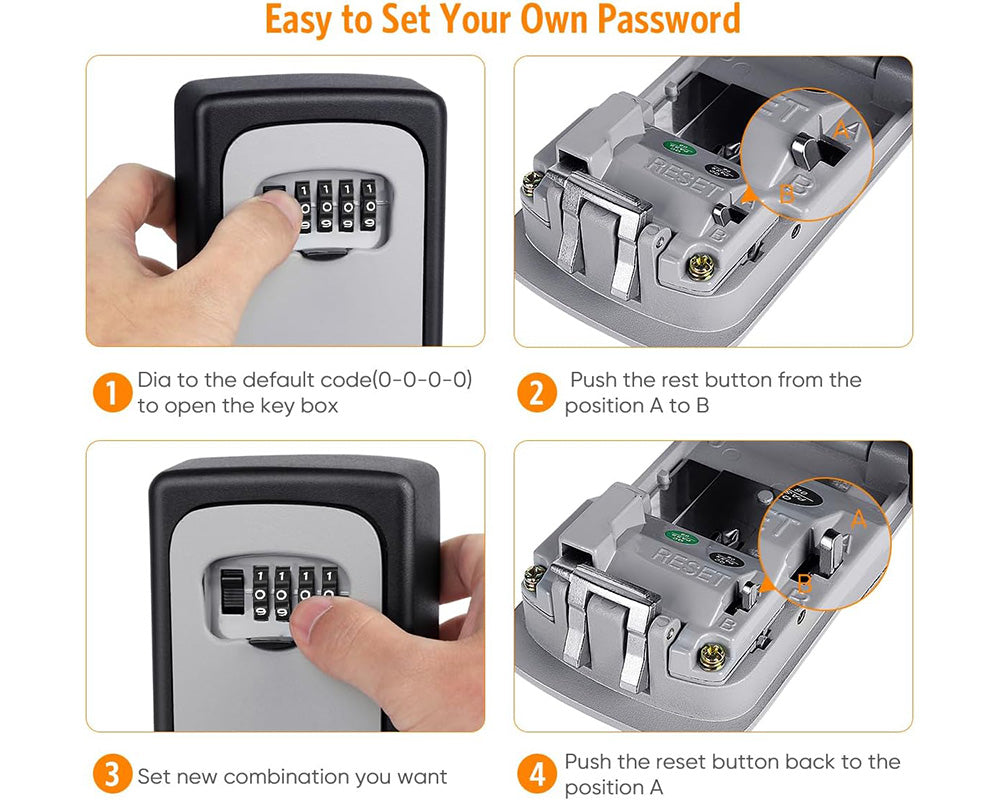 Key Storage Lock Box Key Safe Box