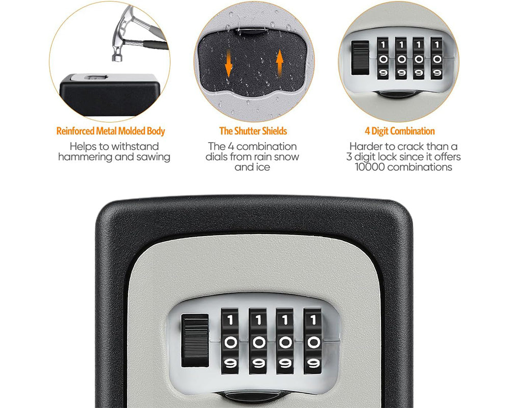 Key Storage Lock Box Key Safe Box