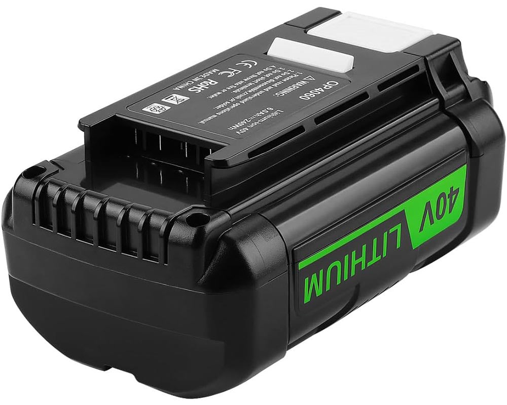 OP4060 40V 5.0Ah Lithium-Ion Ryobi 40V Battery Replacement for Ryobi Cordless Power Tools