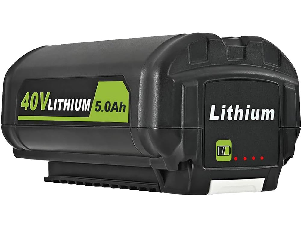 OP4060 40V 5.0Ah Lithium-Ion Ryobi 40V Battery Replacement for Ryobi Cordless Power Tools