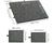 Tilting Portable Jigsaw Puzzle Table with 2 in 1 Stand & Cover Lightweight Felt Puzzle Board with 6 Drawers