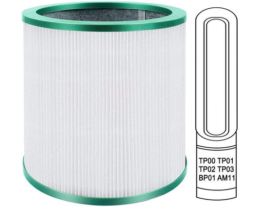Replacement Air Purifier Filter for Dyson Tower Compatible with TP01 TP02 TP03 AM11 BP01