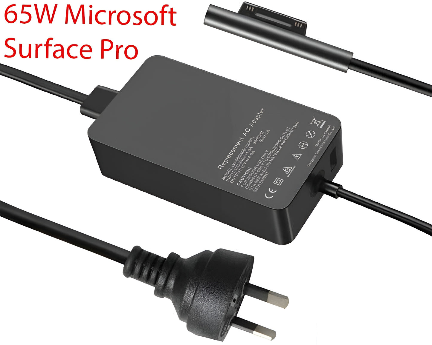 Microsoft Surface Pro Charger for X/7/6/5/4/3 Replacement