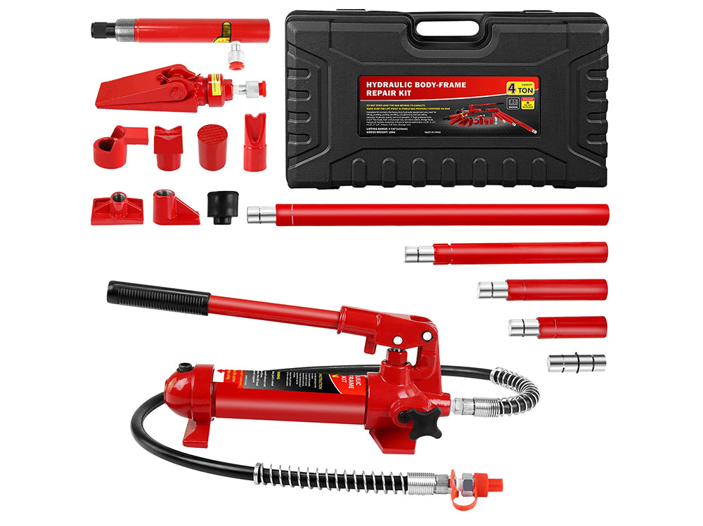 4 Ton Portable Hydraulic Auto Body Repair Kit