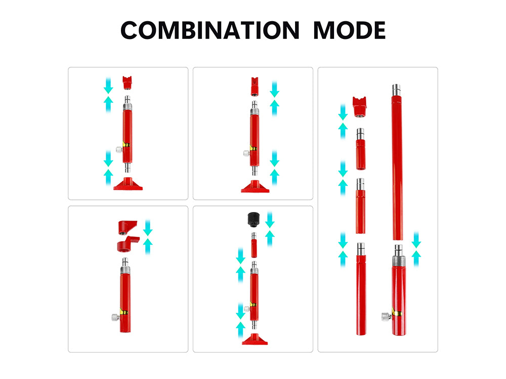 4 Ton Portable Hydraulic Auto Body Repair Kit