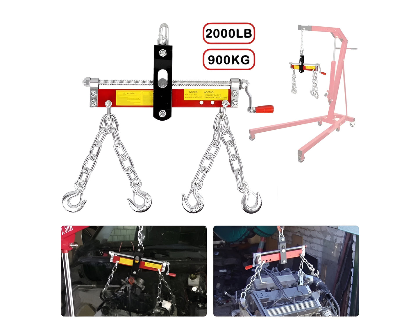 Engine Crane load leveler - 2000 LBS