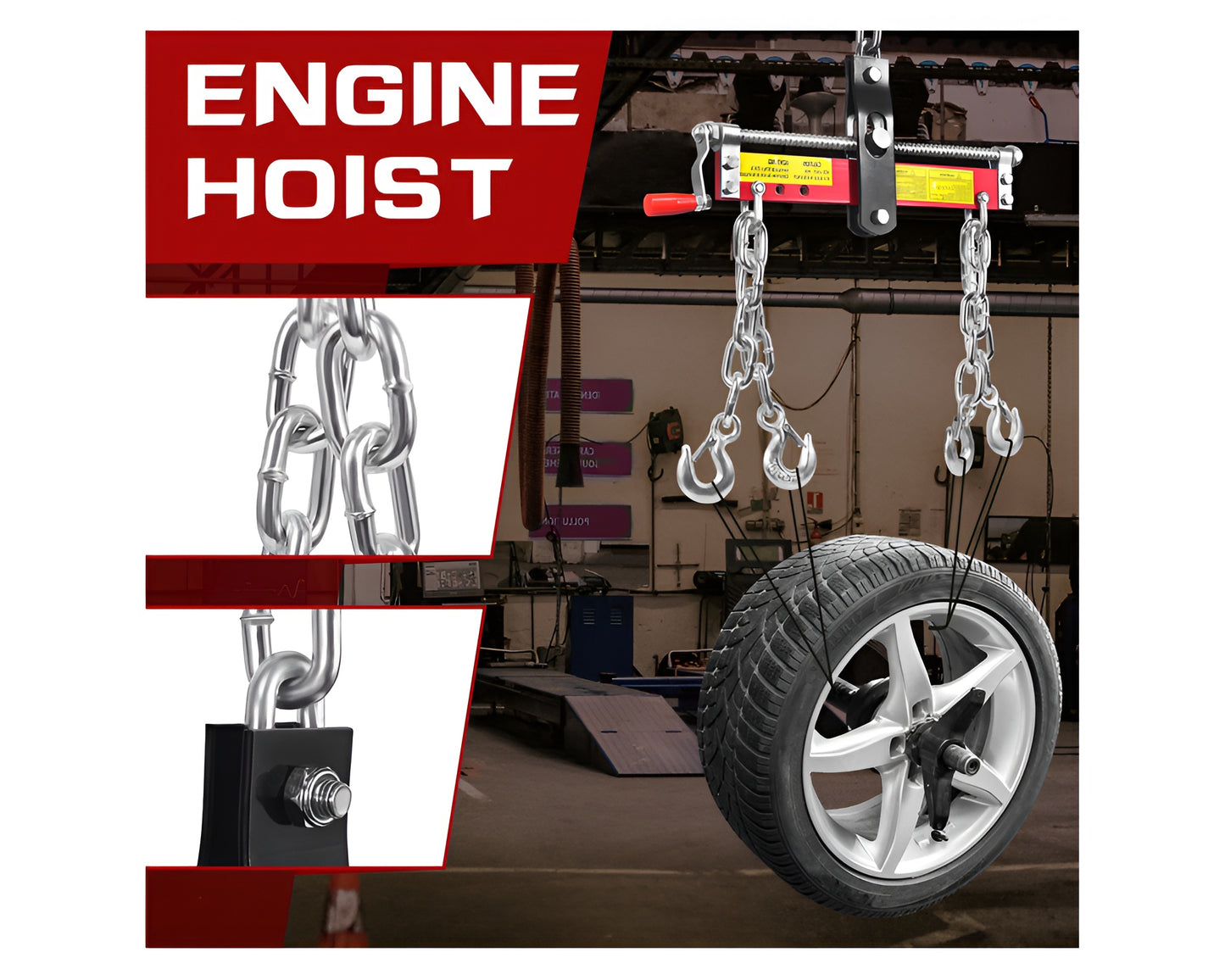 Engine Crane load leveler - 2000 LBS