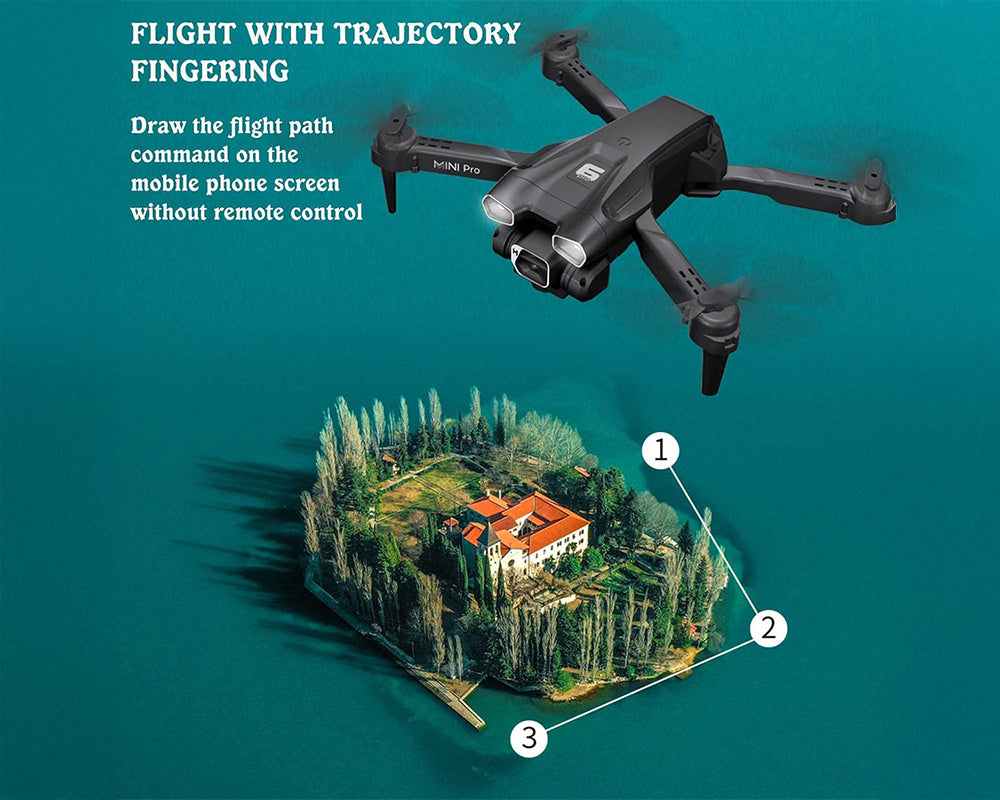 4K WiFi Drone with Camera RC Drone with Real-Time Transmission