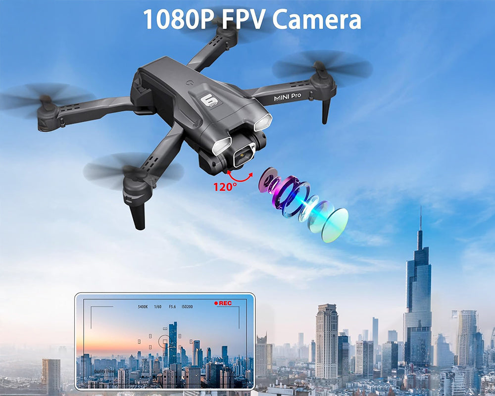 4K WiFi Drone with Camera RC Drone with Real-Time Transmission