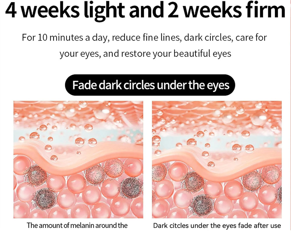 Pink Purple 7 in 1 LED Skincare Wand Red Light Therapy for Face and Eyes