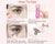 Pink Purple 7 in 1 LED Skincare Wand Red Light Therapy for Face and Eyes