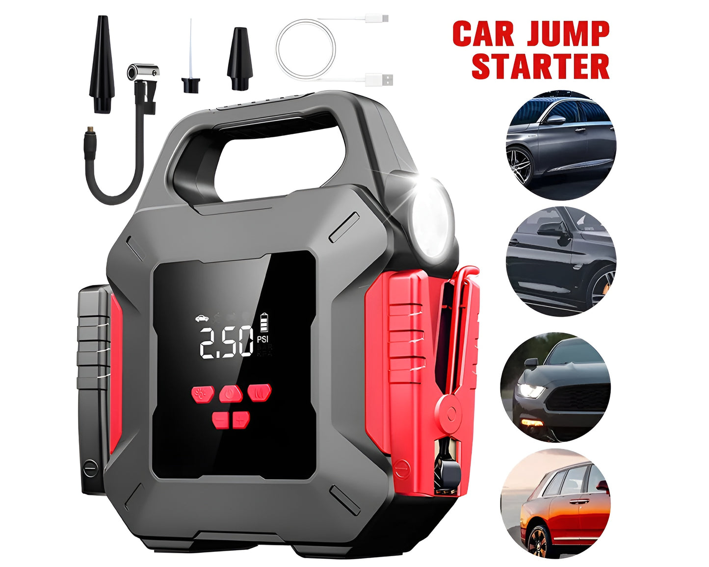 Car Jump Starter Power Bank Booster