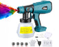 Cordless Paint Sprayer Compatible Makita 18V Spray Gun Airless