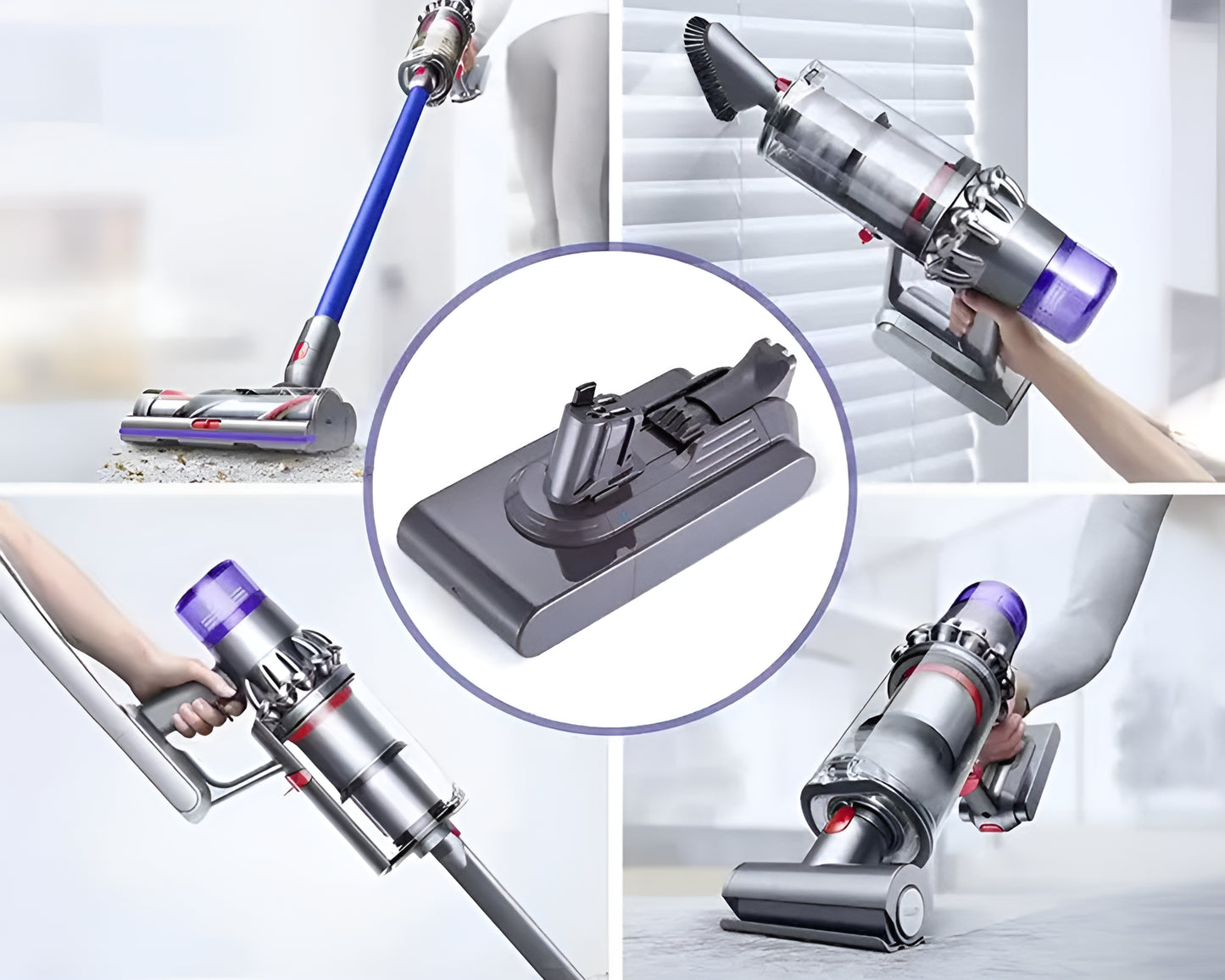 Click in Battery For Dyson V11