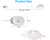 Compatible USB Charger for Braun Oral-B Electric Toothbrush