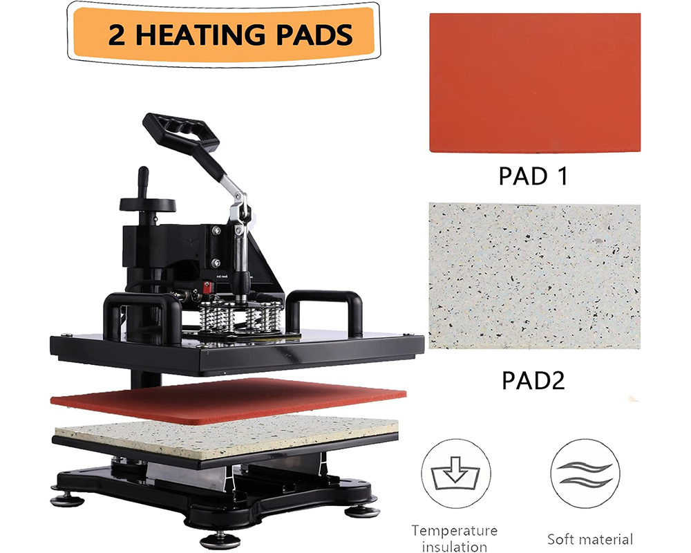 29 x 38CM Heat Press Machine – Sublimation 29 x 38CM Heat Press Kit