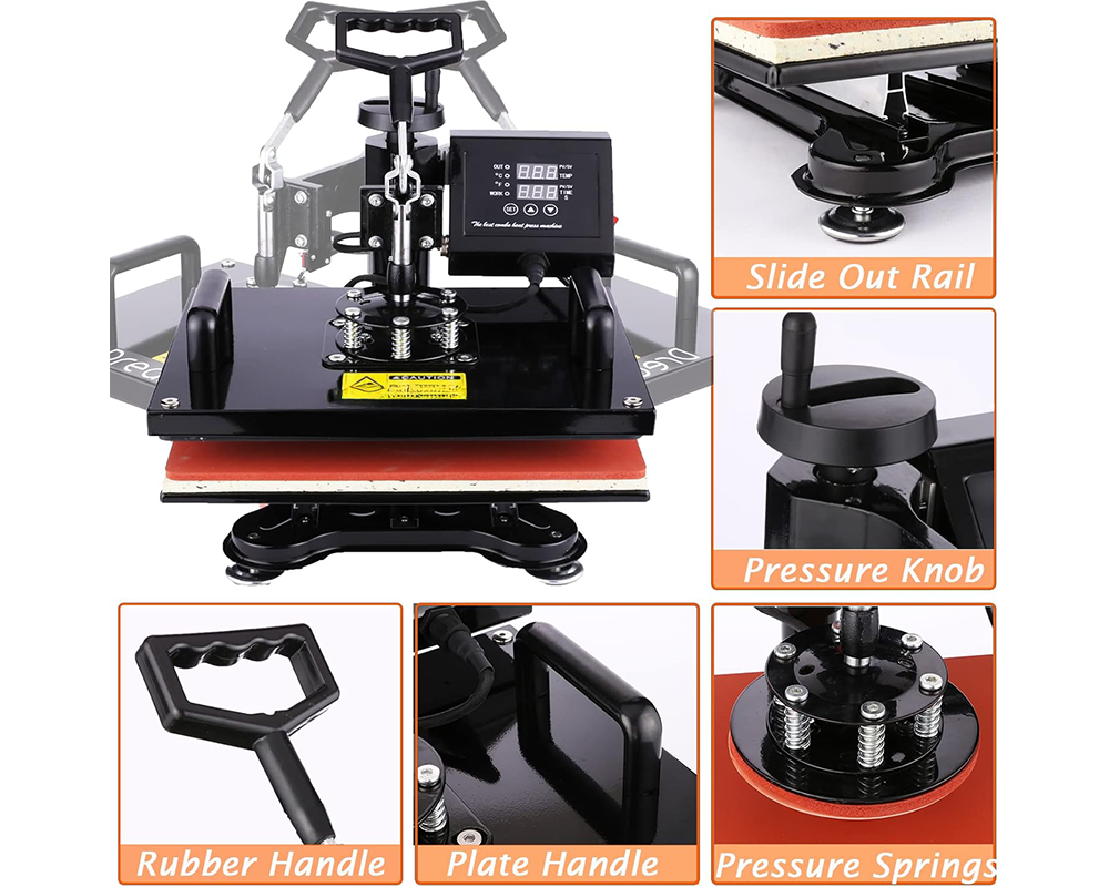 29 x 38CM Heat Press Machine – Sublimation 29 x 38CM Heat Press Kit