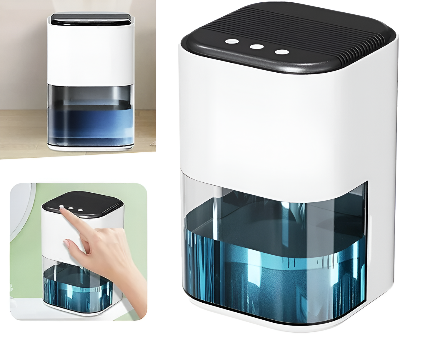 2000ML Dehumidifier Portable Dehumidifier with LED
