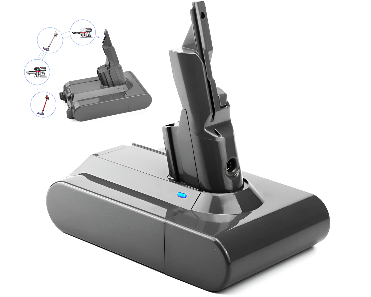 Dyson V8 Replacement Battery 2200mAh