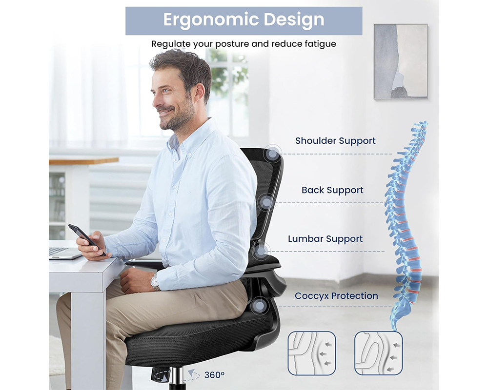 Office Chair Computer Chair – Ergonomic Office Chair Computer Chair Mesh