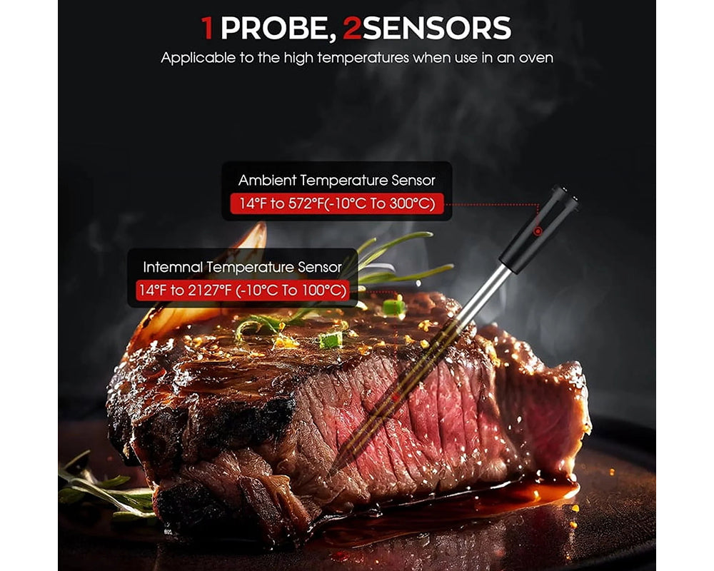 Meat Thermometer Smart Wireless