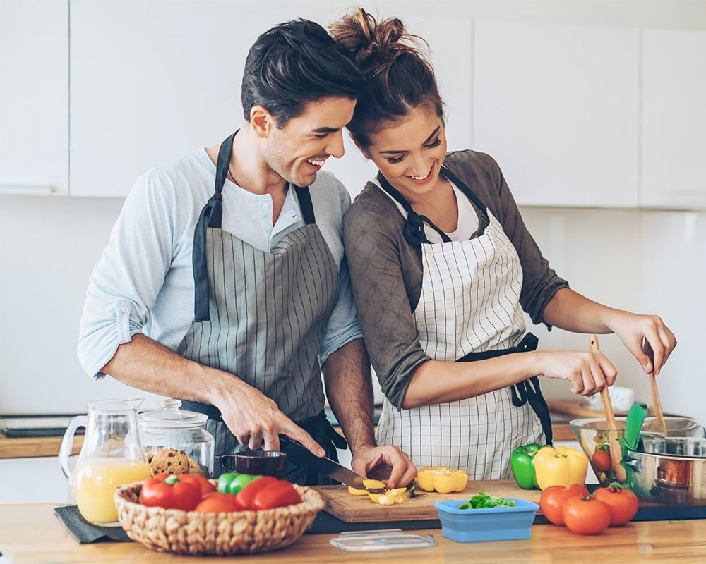 Collapsible Food Storage Containers Set Silicone Airtight Containers