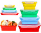 Collapsible Food Storage Containers Set Silicone Airtight Containers
