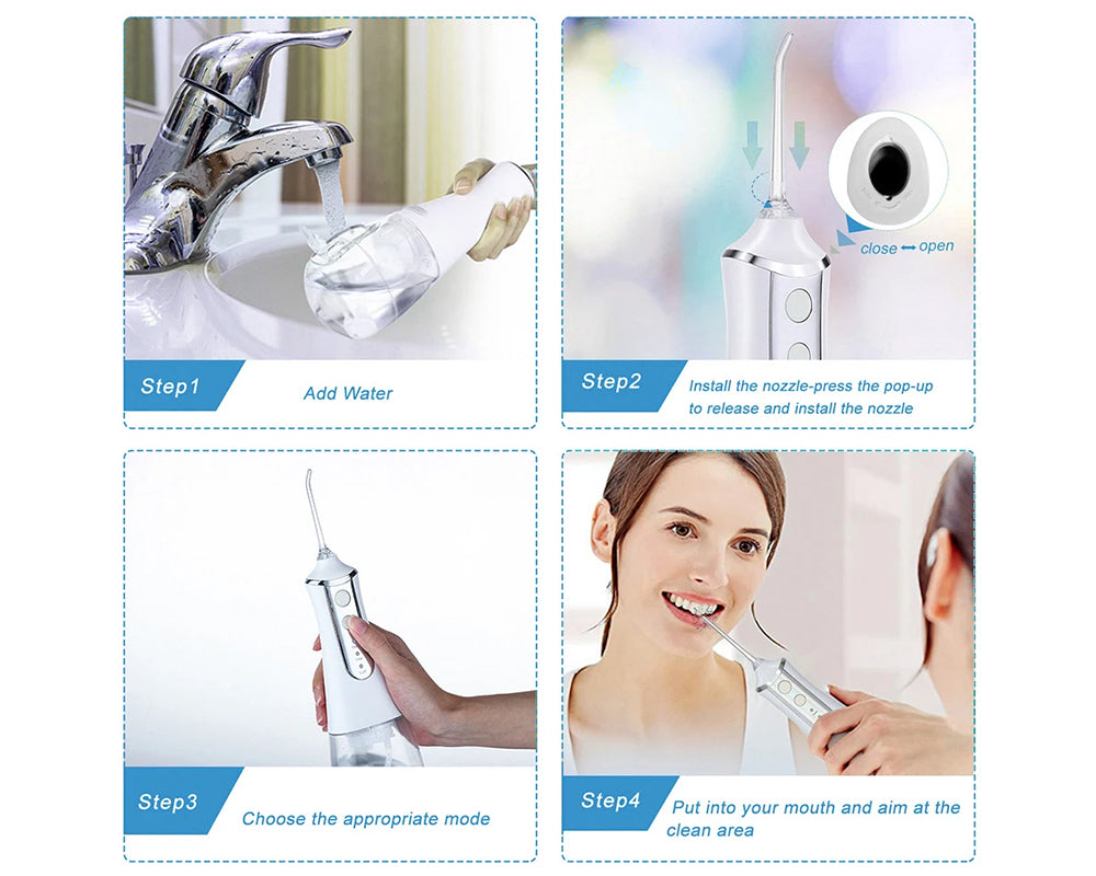 Portable Water Flosser Cordless