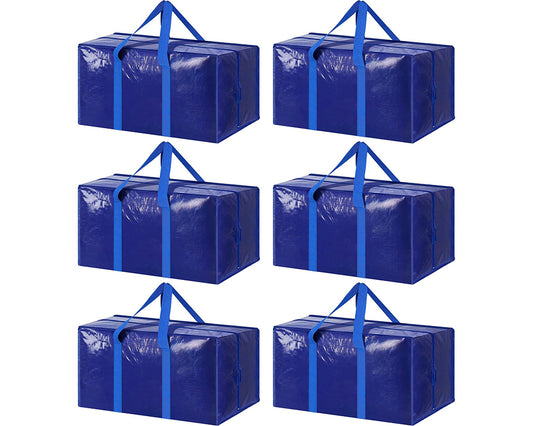 6PCS Moving Bags Extra Large Storage Bags for Moving