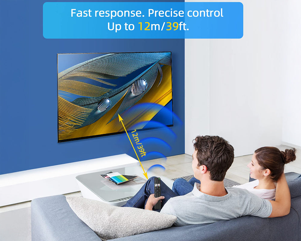 Replacement Voice Remote Control for Sony TV – Compatible with Bravia OLED, LED, 4K/8K UHD Smart Google TVs