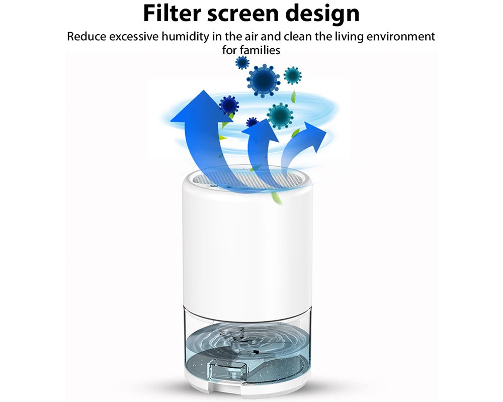 Mini Dehumidifier 1000mL Portable