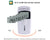 Mini USB Humidity Temperature Data Logger RH TEMP Datalogge