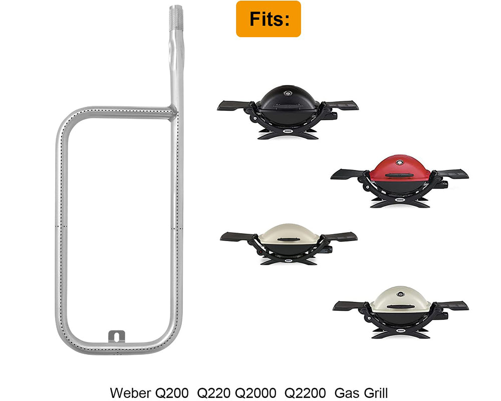 Grill Burner Tube Kit for Weber Q2200 Q2000