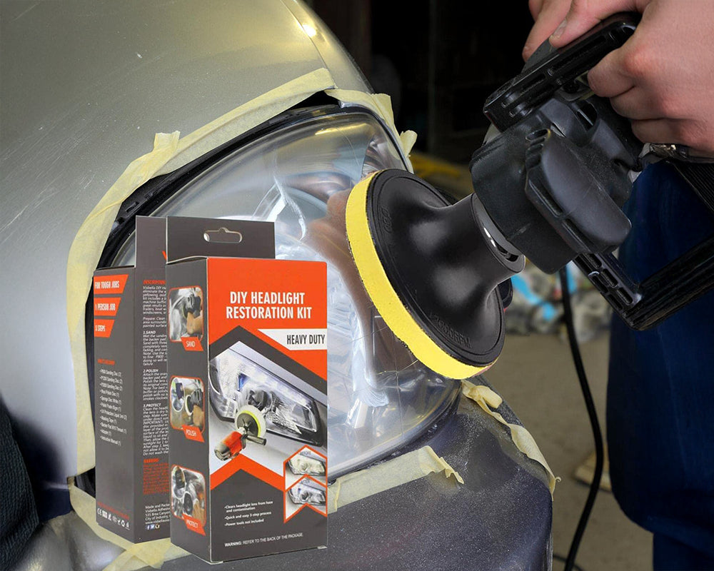 14 Piece Headlight Restoration Kit – DIY 14 Piece Headlight Restoration Kit