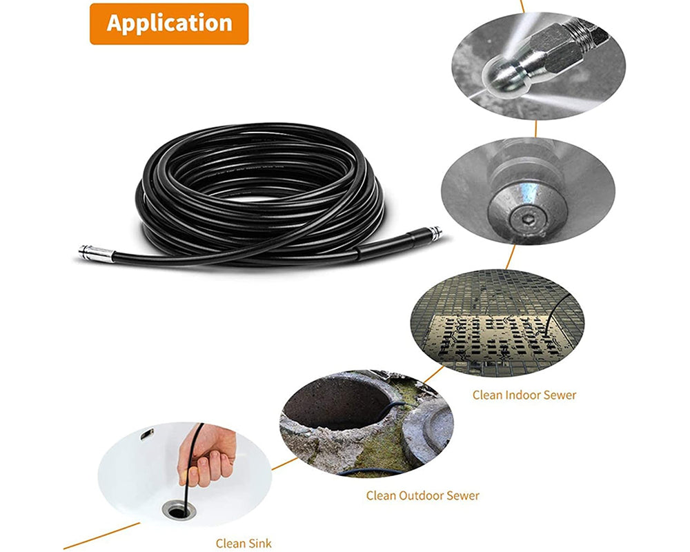 10m Drain/Pipe Cleaning Kit for Karcher