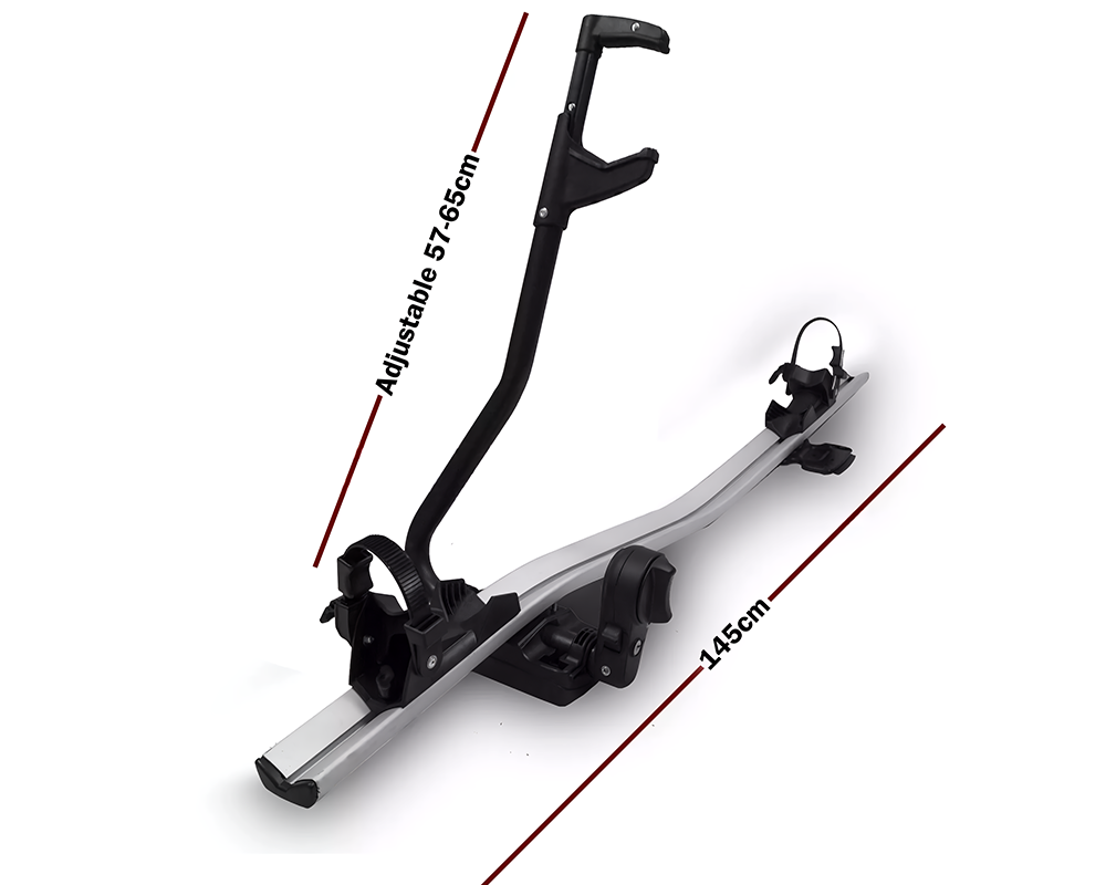 Aluminium Alloy Bike Rack – Lockable Roof Mounted Bike Rack for Cars, SUVs & Travel Vehicles