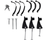 Aluminium Alloy Bike Rack – Lockable Roof Mounted Bike Rack for Cars, SUVs & Travel Vehicles