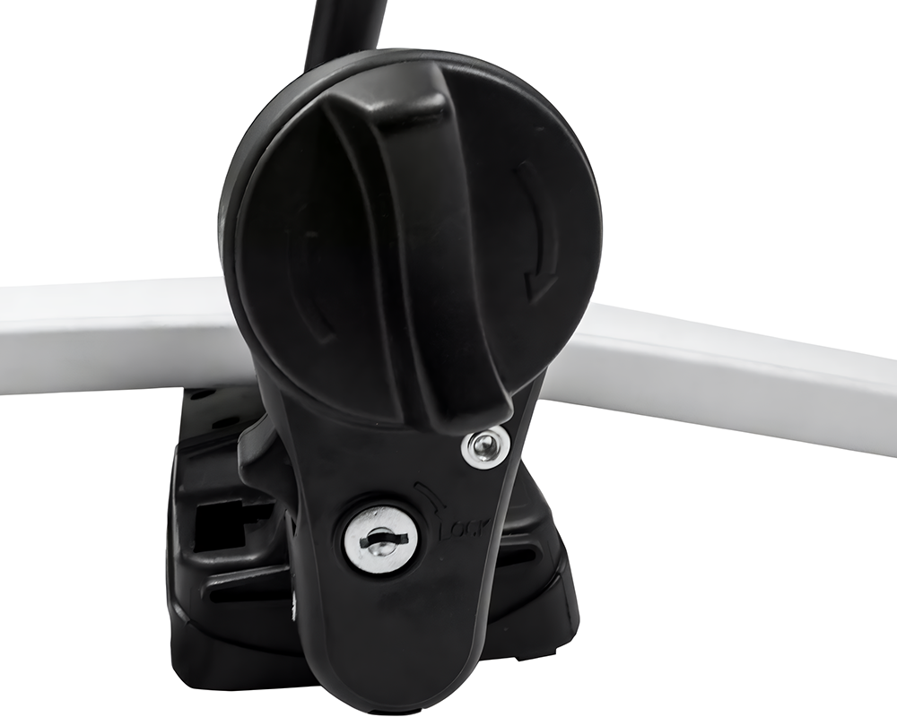 Aluminium Alloy Bike Rack – Lockable Roof Mounted Bike Rack for Cars, SUVs & Travel Vehicles