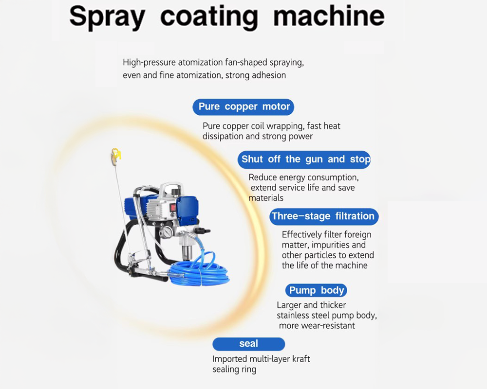 1800W Airless Paint Sprayer