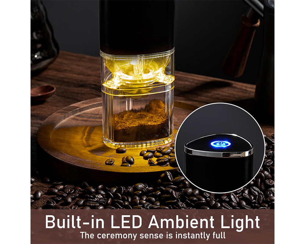 Rechargeable Electric Coffee Grinder