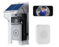 Rechargeable Video Doorbell – 1080P Rechargeable Video Doorbell with Solar Cover