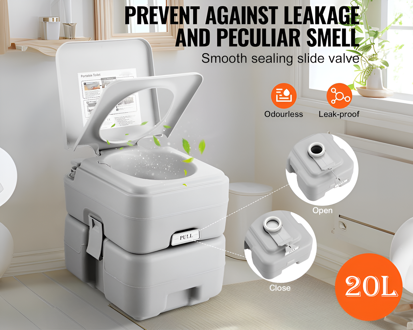 Camping Toilet 20L