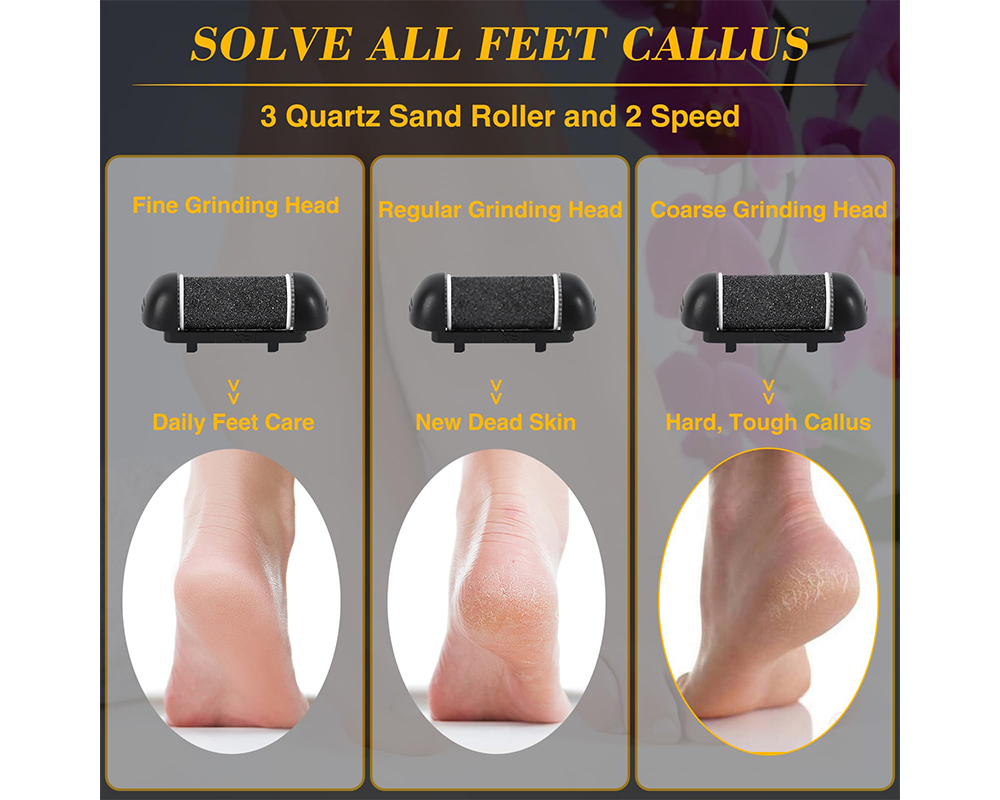 Electric Callus Remover for Feet – Rechargeable Electric Callus Remover for Feet