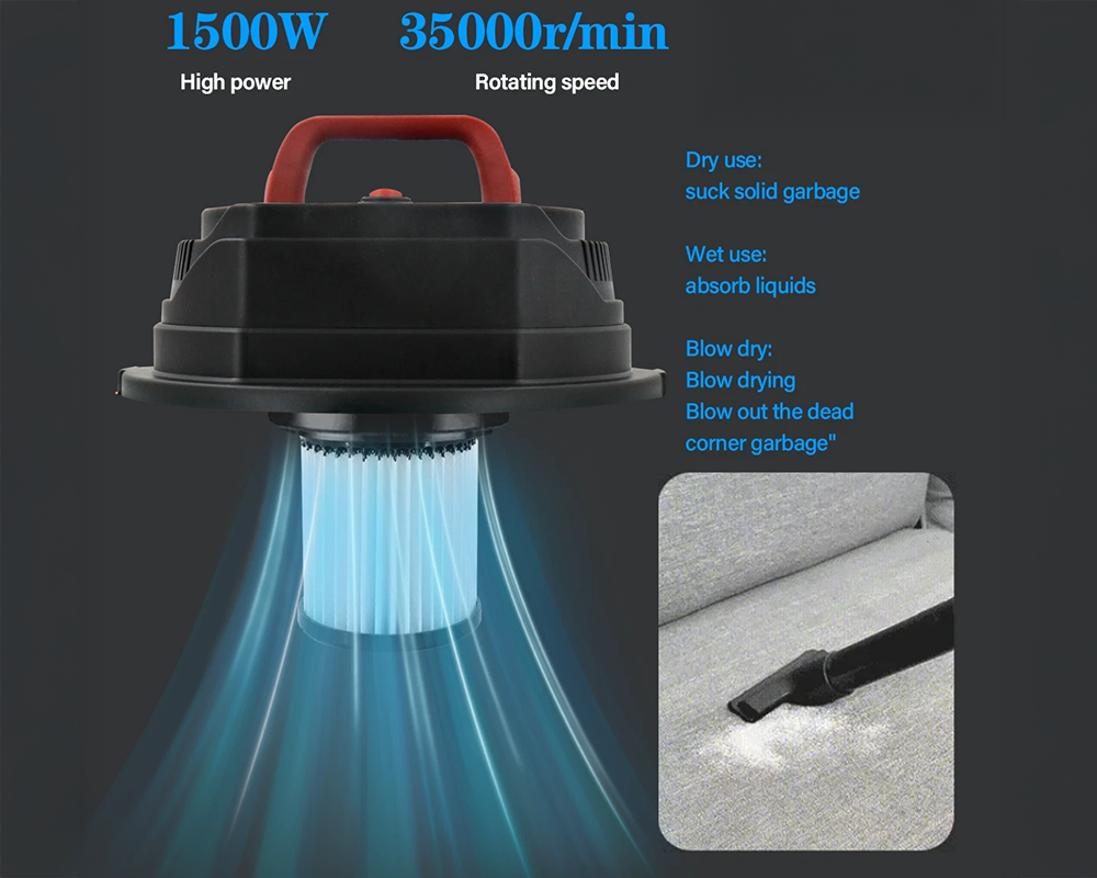 Wet and Dry Vacuum Cleaner – Multi-Surface Wet and Dry Vacuum Cleaner for Home