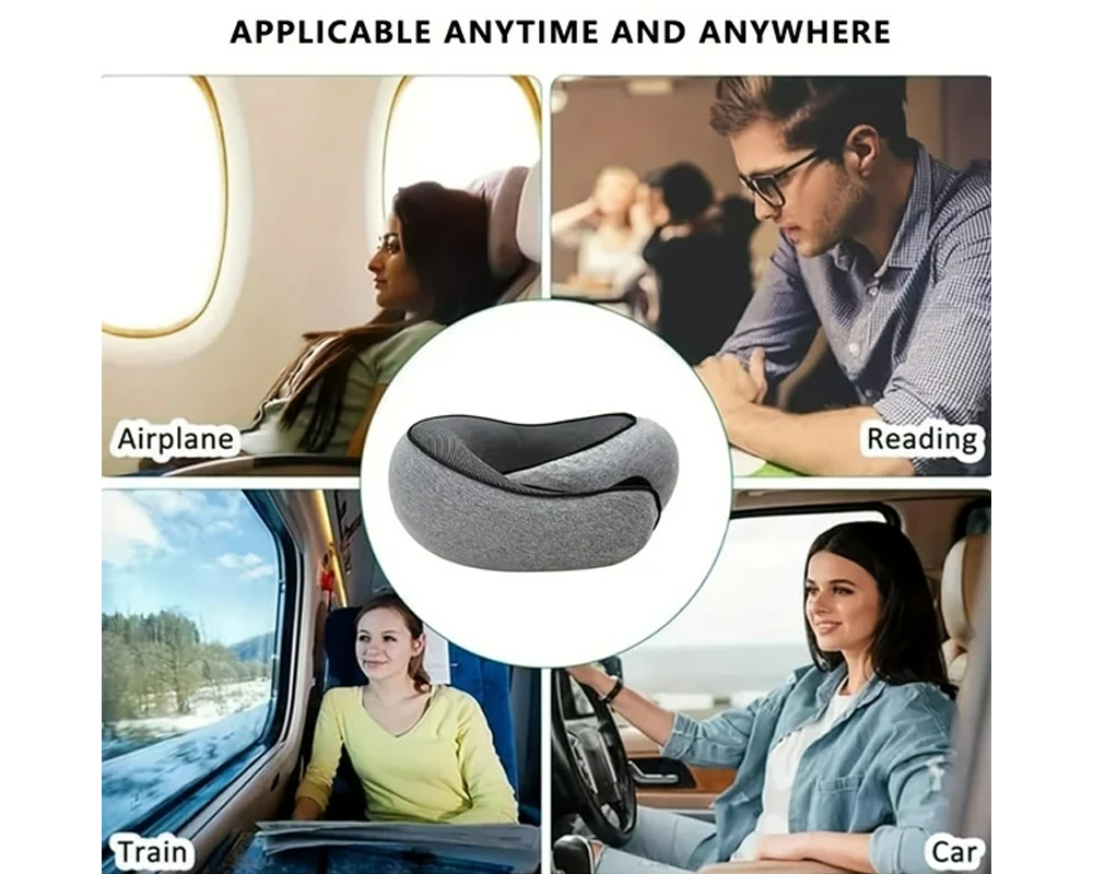 Memory Foam Travel Pillow